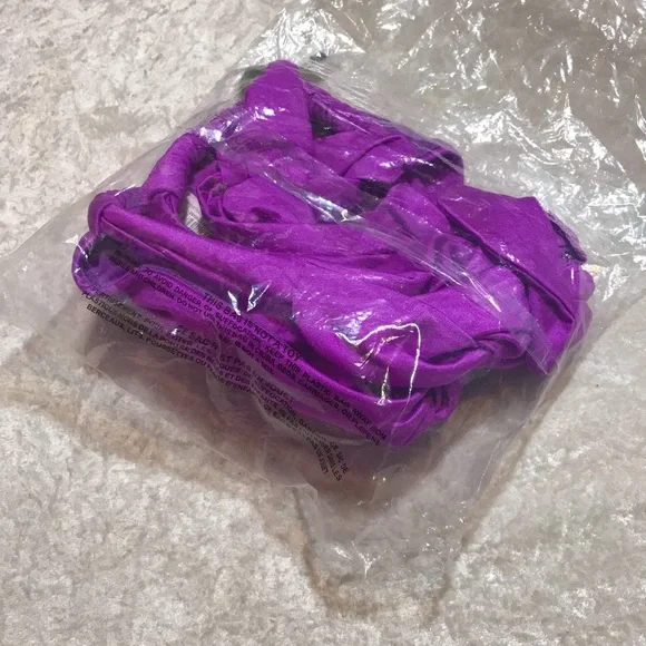 FREE NEW Victorias Secret Swim Purple Twist Bralette Bikini Top NWT Spring Break - Picture 12 of 15